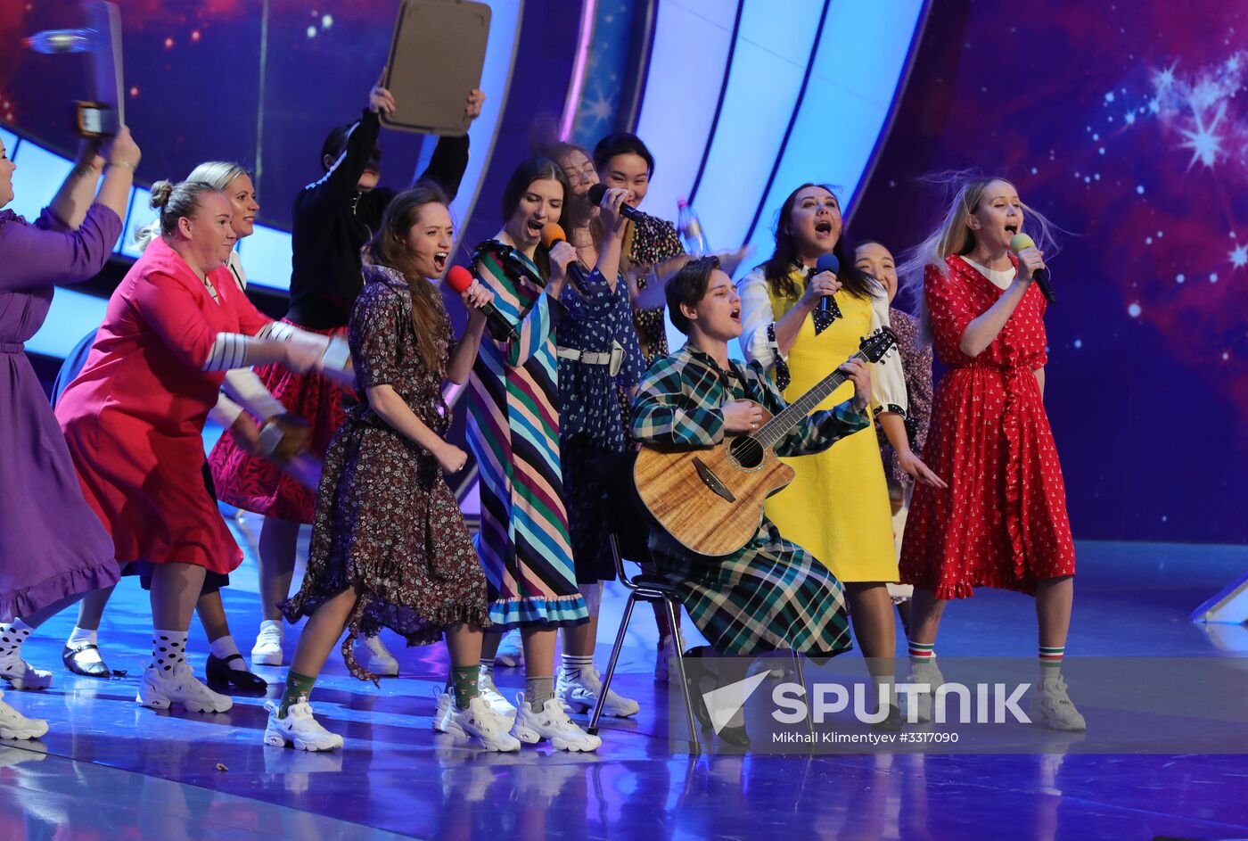President Vladimir Putin attends KVN TV competition show premier league's round of 16