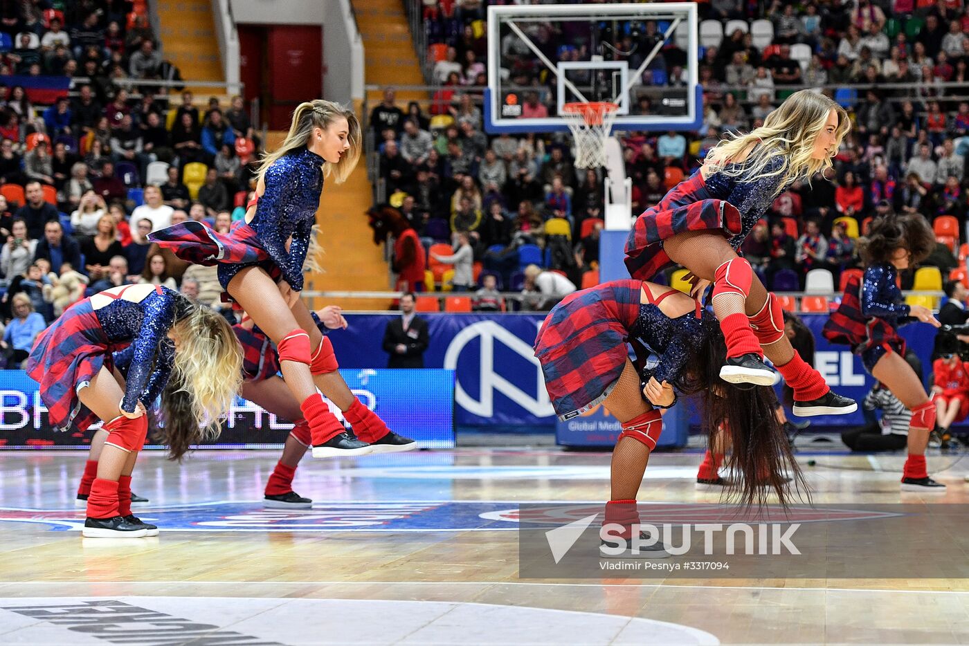 Basketball. Euroleague. CSKA vs. Unicaja