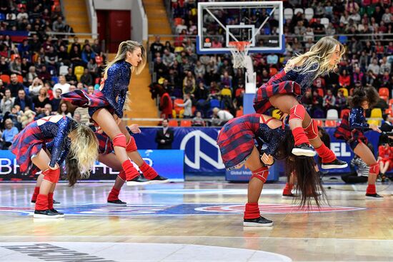 Basketball. Euroleague. CSKA vs. Unicaja