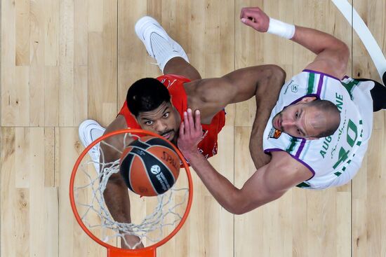 Basketball. Euroleague. CSKA vs. Unicaja