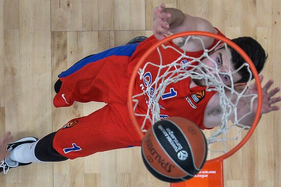 Basketball. Euroleague. CSKA vs. Unicaja
