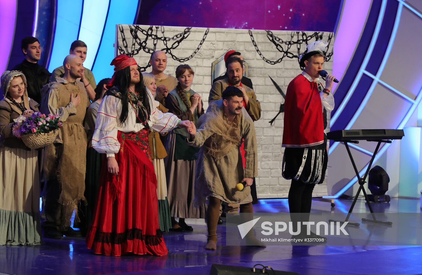President Vladimir Putin attends KVN TV competition show premier league's round of 16