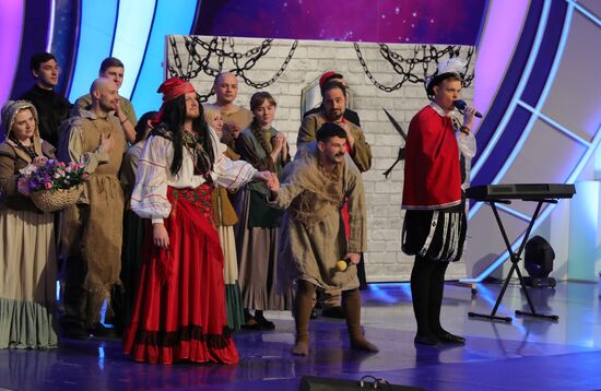 President Vladimir Putin attends KVN TV competition show premier league's round of 16