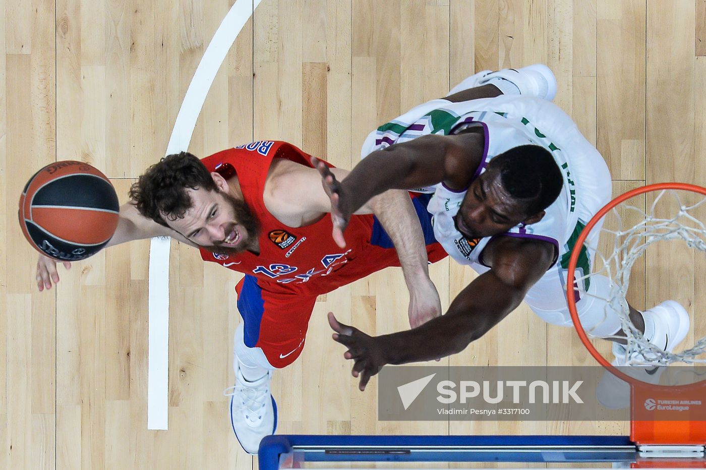 Basketball. Euroleague. CSKA vs. Unicaja
