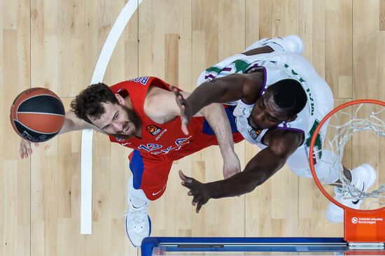 Basketball. Euroleague. CSKA vs. Unicaja