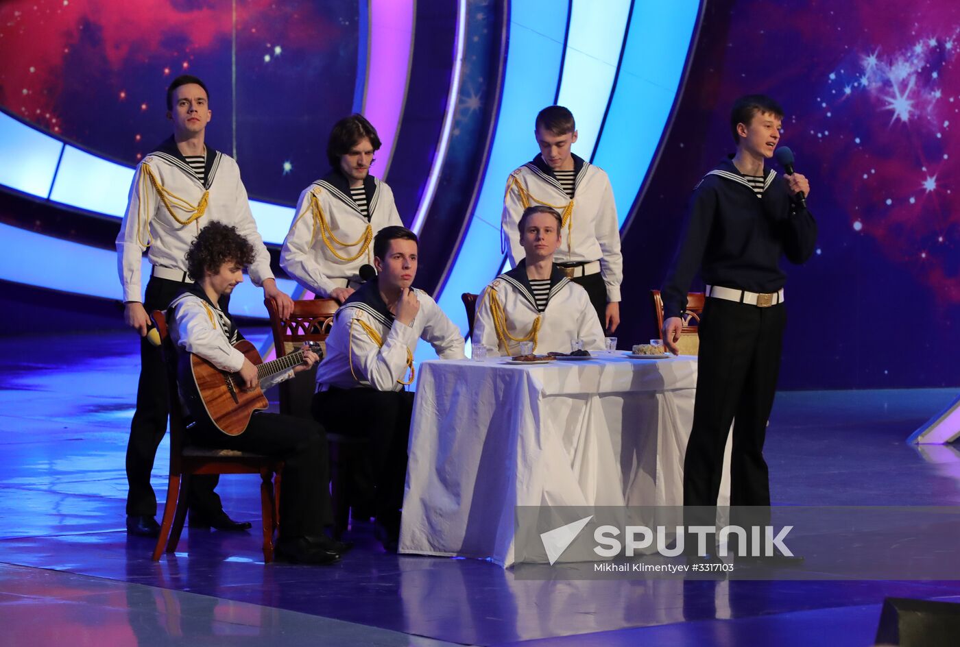 President Vladimir Putin attends KVN TV competition show premier league's round of 16