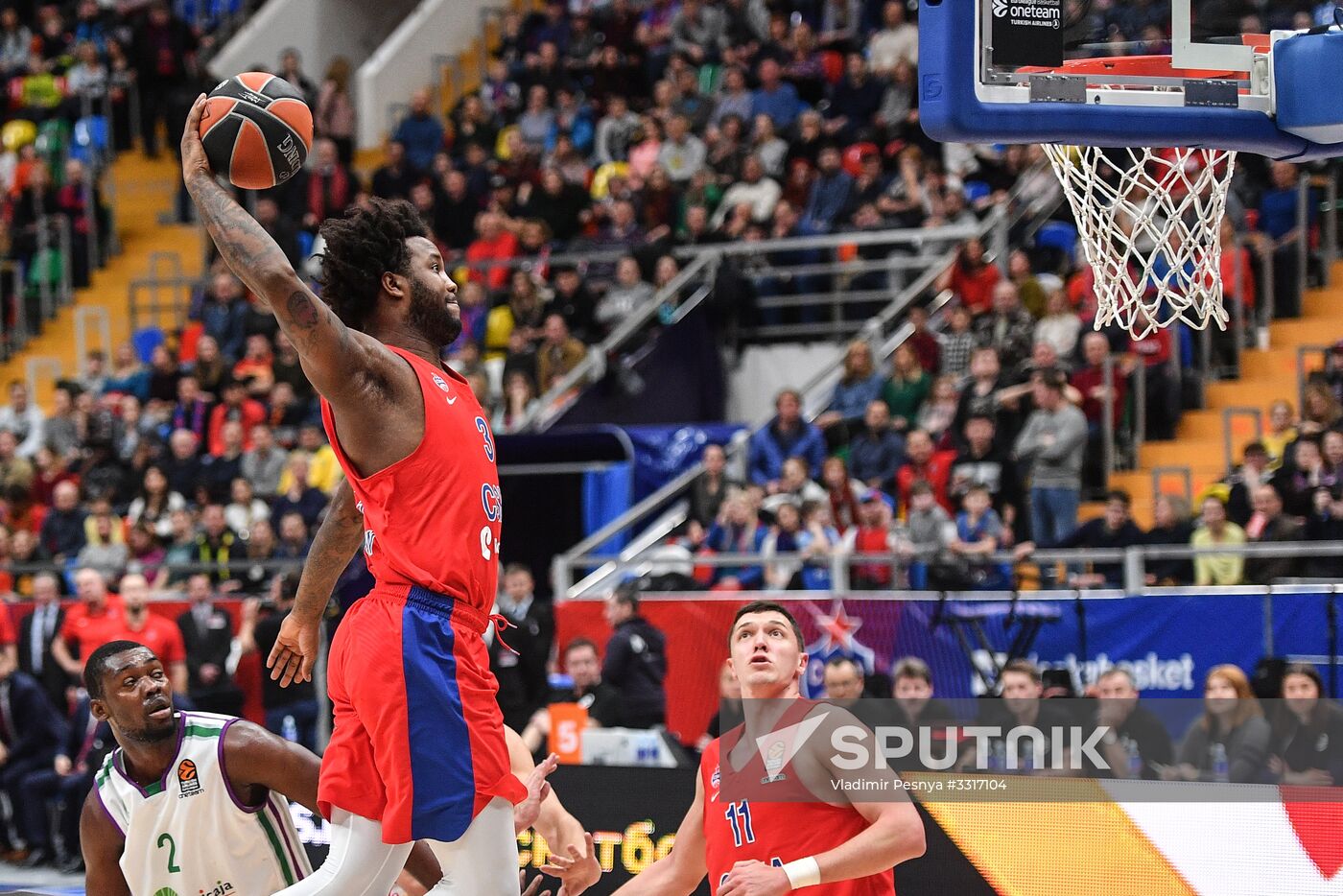 Basketball. Euroleague. CSKA vs. Unicaja