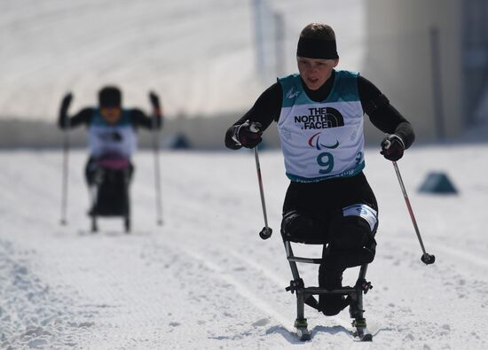 2018 Paralympics. Biathlon. Women. Short distance