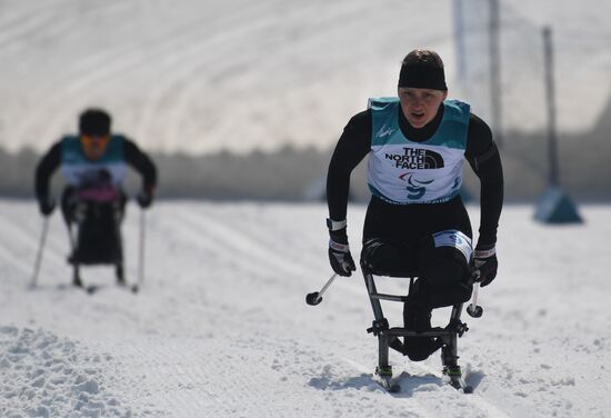 2018 Paralympics. Biathlon. Women. Short distance