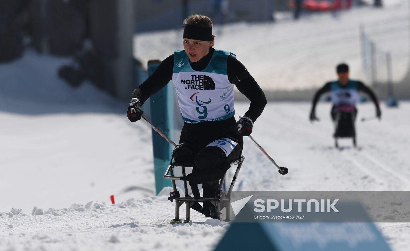 2018 Paralympics. Biathlon. Women. Short distance