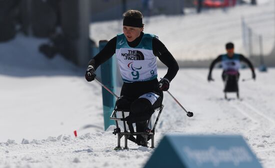 2018 Paralympics. Biathlon. Women. Short distance