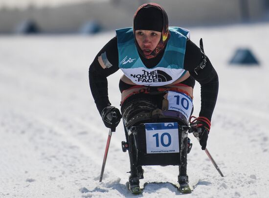 2018 Paralympics. Biathlon. Women. Short distance