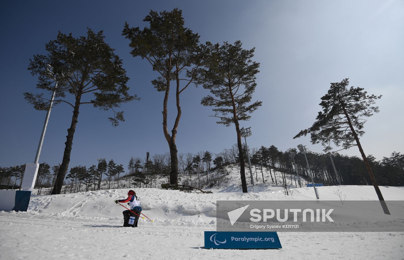 2018 Paralympics. Biathlon. Women. Short distance