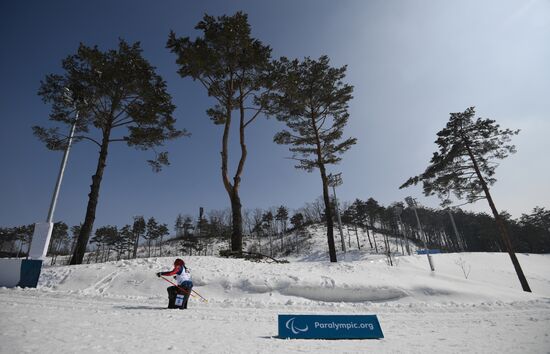 2018 Paralympics. Biathlon. Women. Short distance