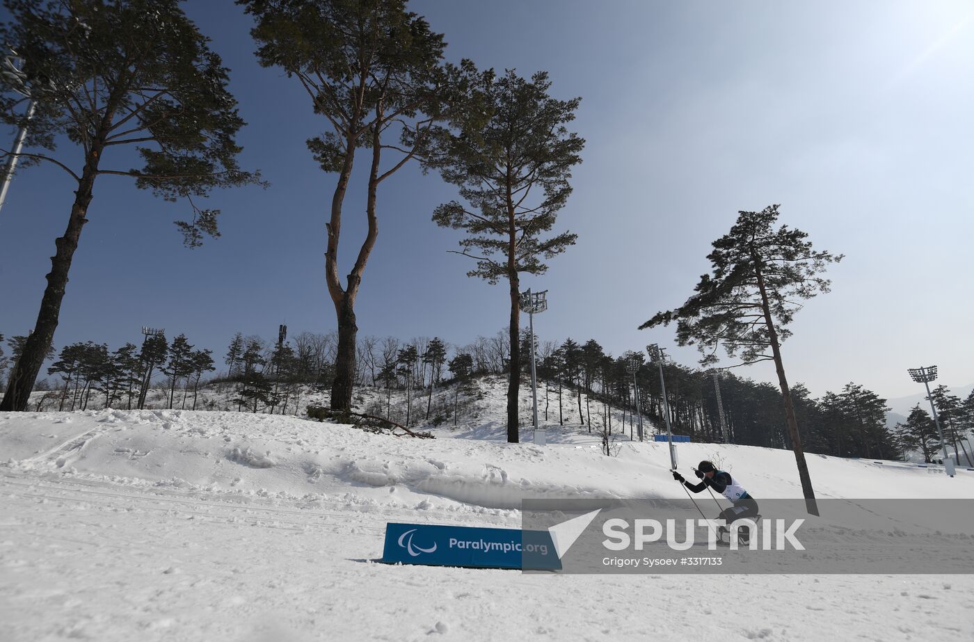 2018 Paralympics. Biathlon. Women. Short distance