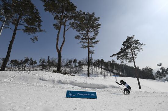 2018 Paralympics. Biathlon. Women. Short distance