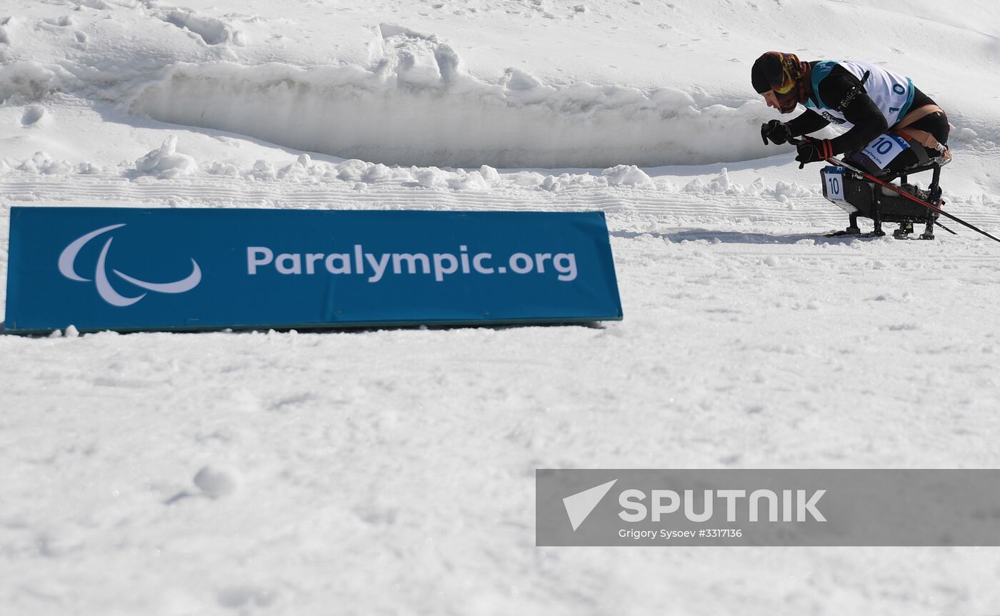 2018 Paralympics. Biathlon. Women. Short distance