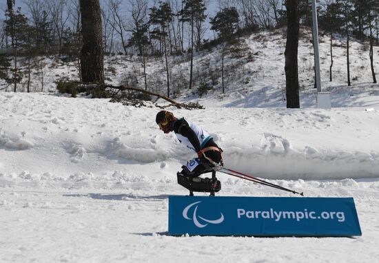 2018 Paralympics. Biathlon. Women. Short distance