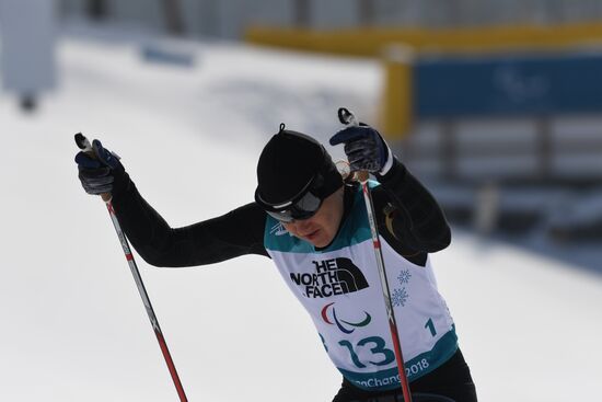 2018 Paralympics. Biathlon. Women. Short distance