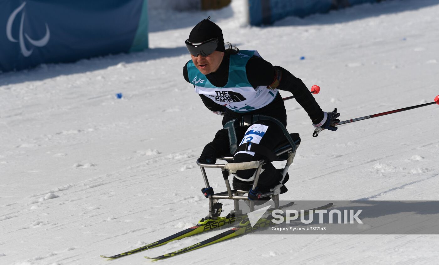 2018 Paralympics. Biathlon. Women. Short distance