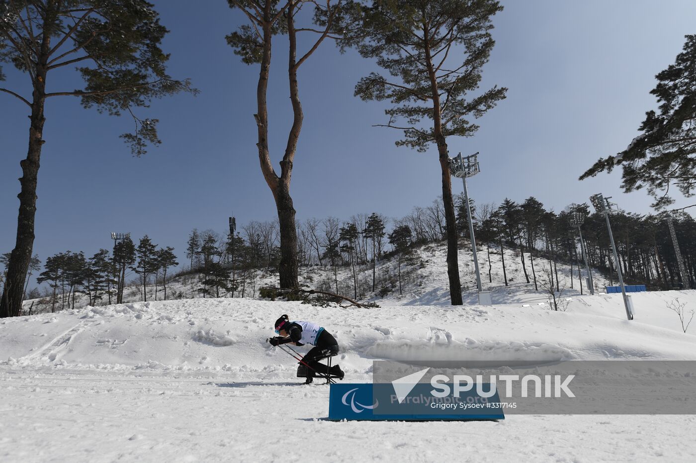 2018 Paralympics. Biathlon. Women. Short distance