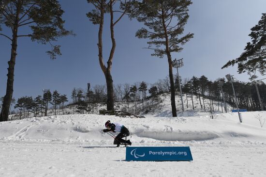 2018 Paralympics. Biathlon. Women. Short distance