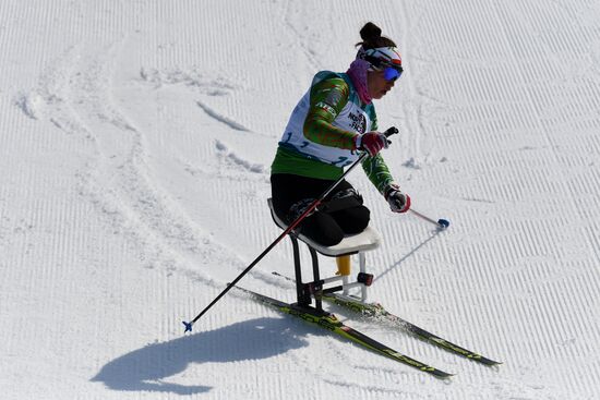 2018 Paralympics. Biathlon. Women. Short distance