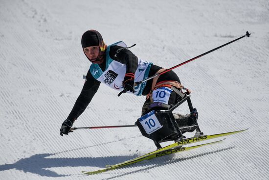 2018 Paralympics. Biathlon. Women. Short distance