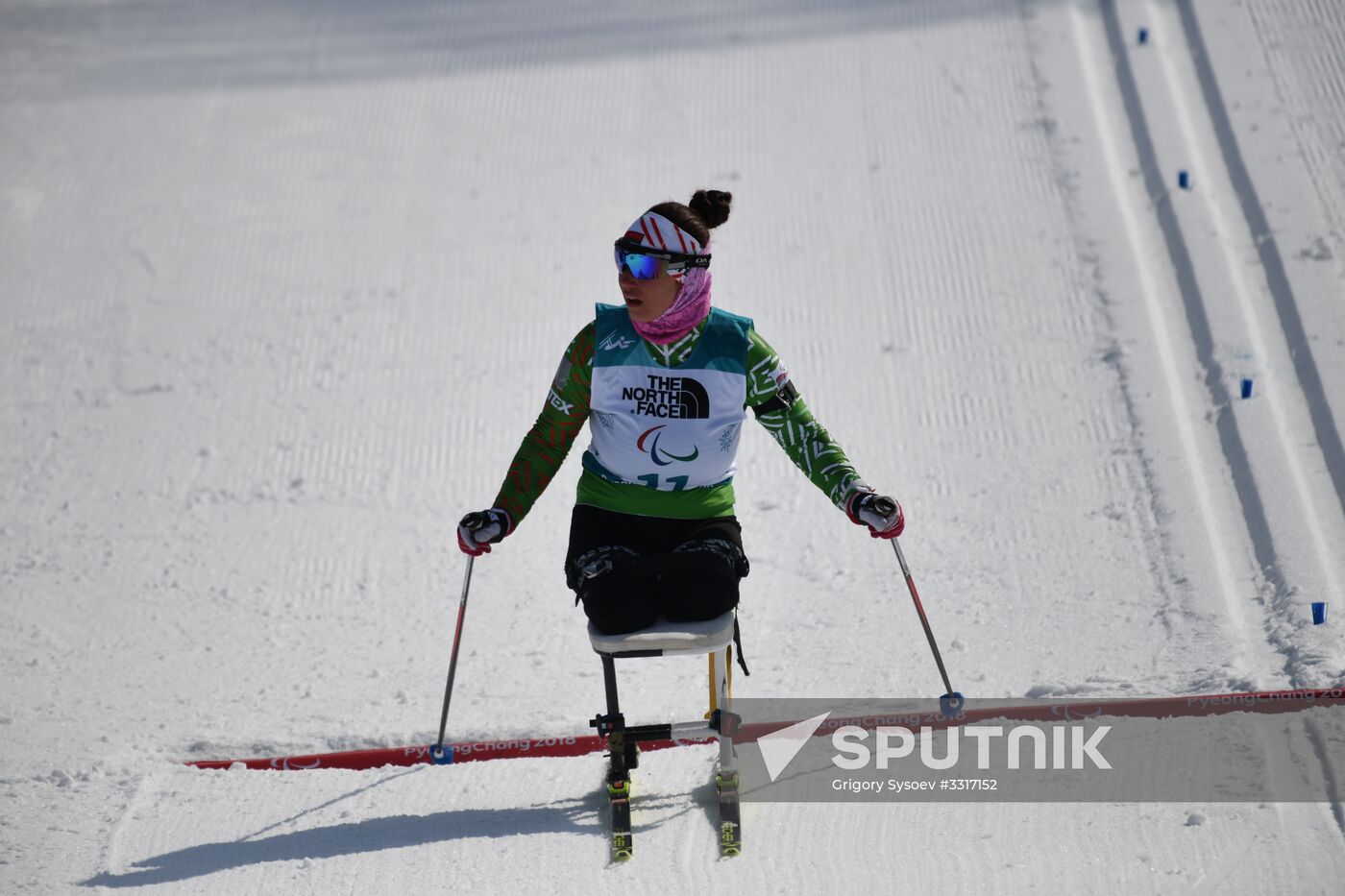 2018 Paralympics. Biathlon. Women. Short distance