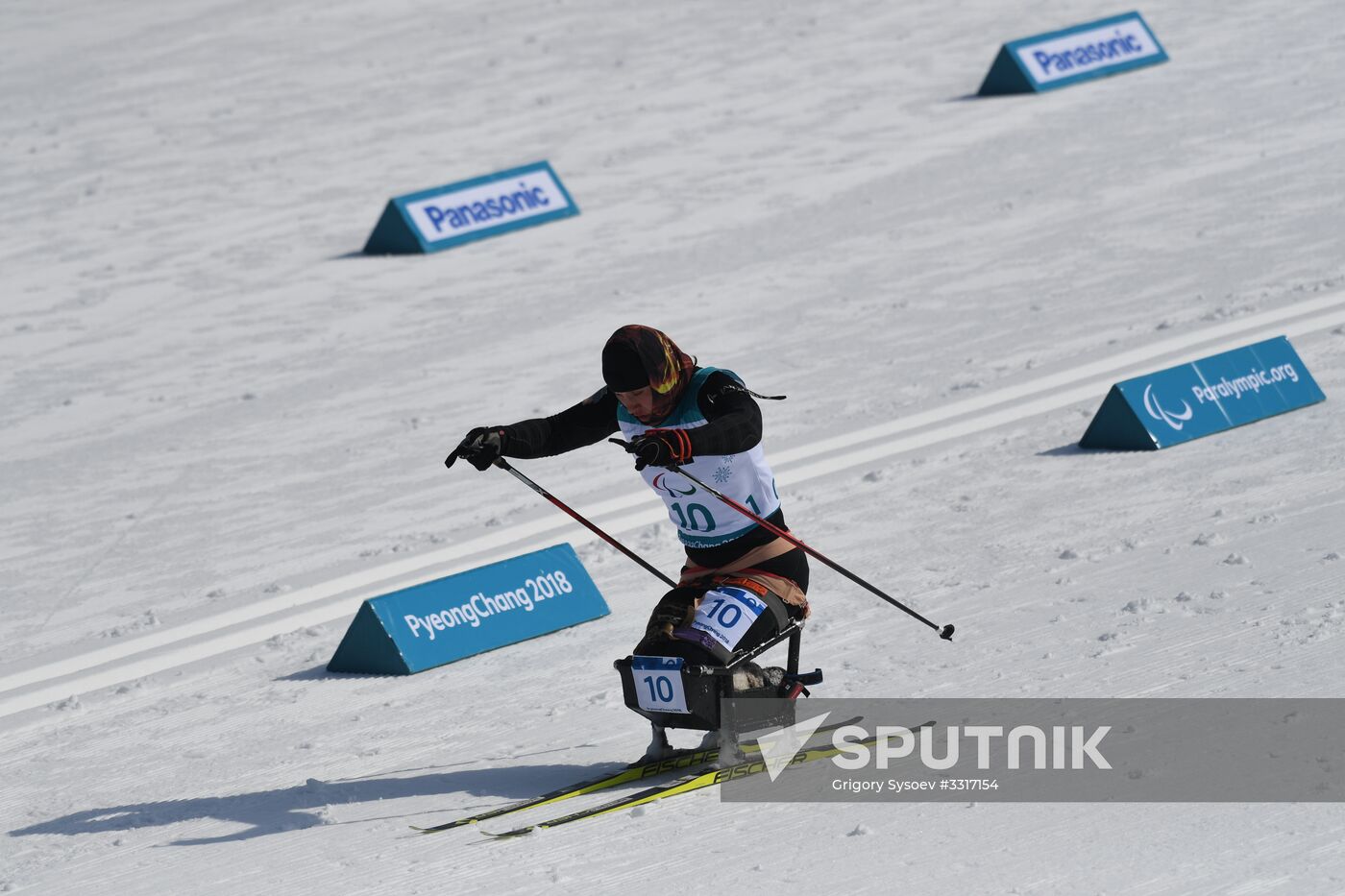 2018 Paralympics. Biathlon. Women. Short distance