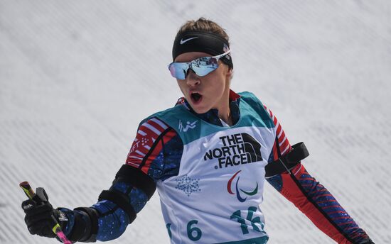 2018 Paralympics. Biathlon. Women. Short distance