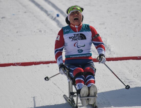 2018 Paralympics. Biathlon. Women. Short distance