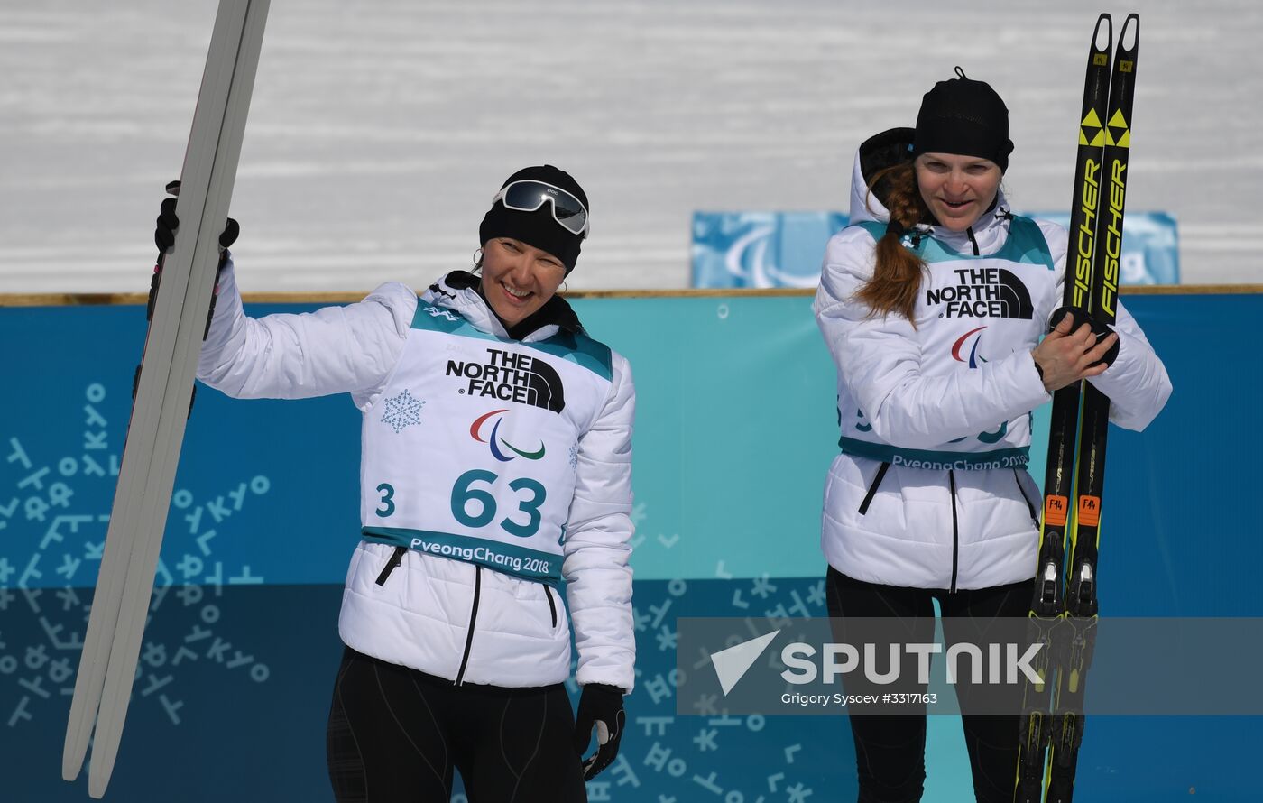 2018 Paralympics. Biathlon. Women. Short distance