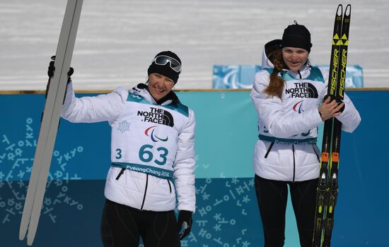 2018 Paralympics. Biathlon. Women. Short distance