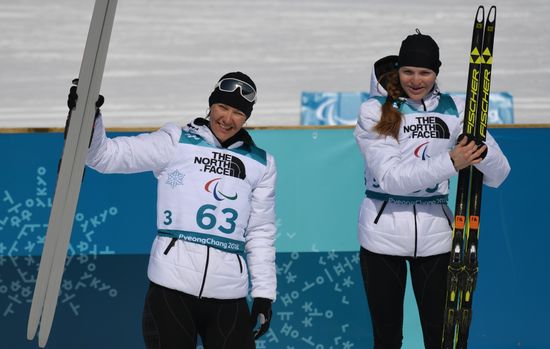 2018 Paralympics. Biathlon. Women. Short distance