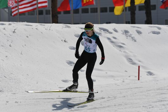 2018 Paralympics. Biathlon. Women. Short distance