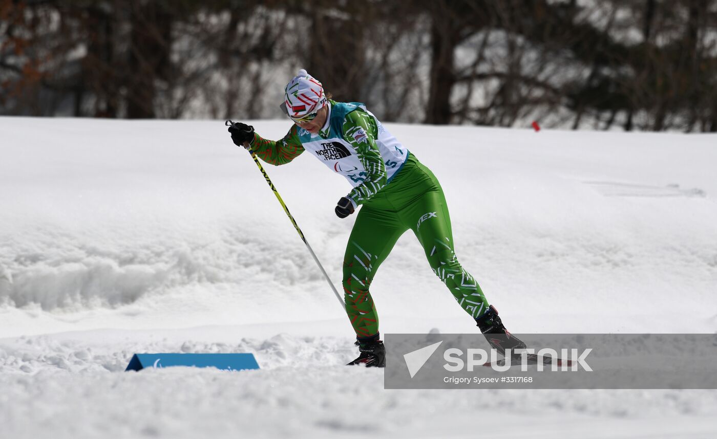 2018 Paralympics. Biathlon. Women. Short distance