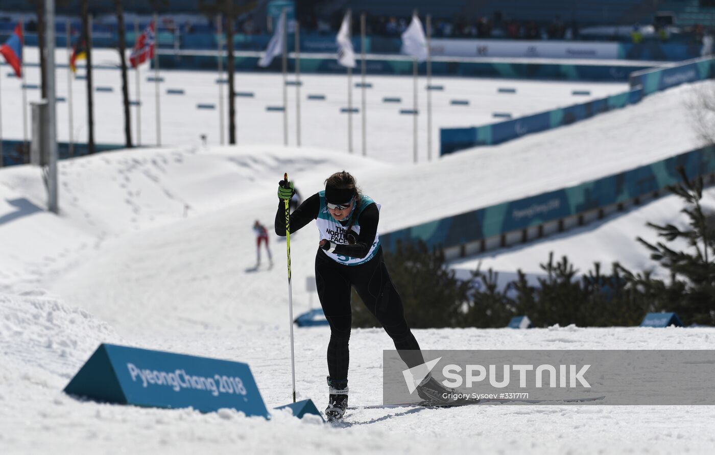 2018 Paralympics. Biathlon. Women. Short distance