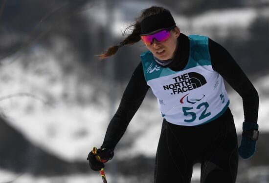 2018 Paralympics. Biathlon. Women. Short distance