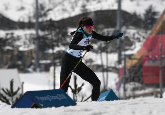 2018 Paralympics. Biathlon. Women. Short distance