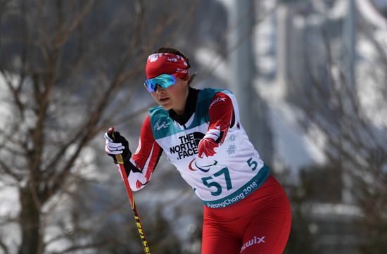 2018 Paralympics. Biathlon. Women. Short distance