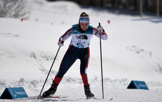 2018 Paralympics. Biathlon. Women. Short distance