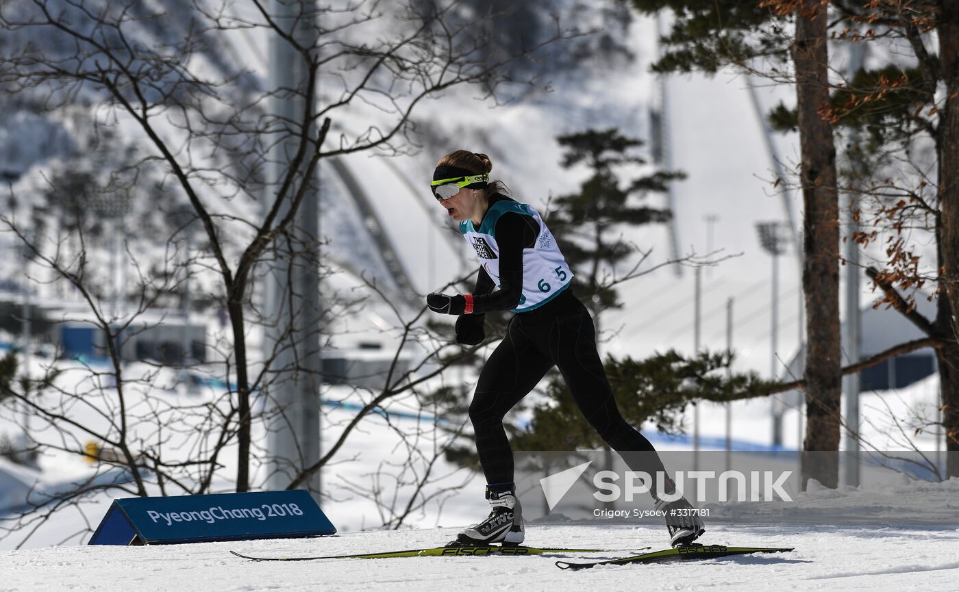2018 Paralympics. Biathlon. Women. Short distance