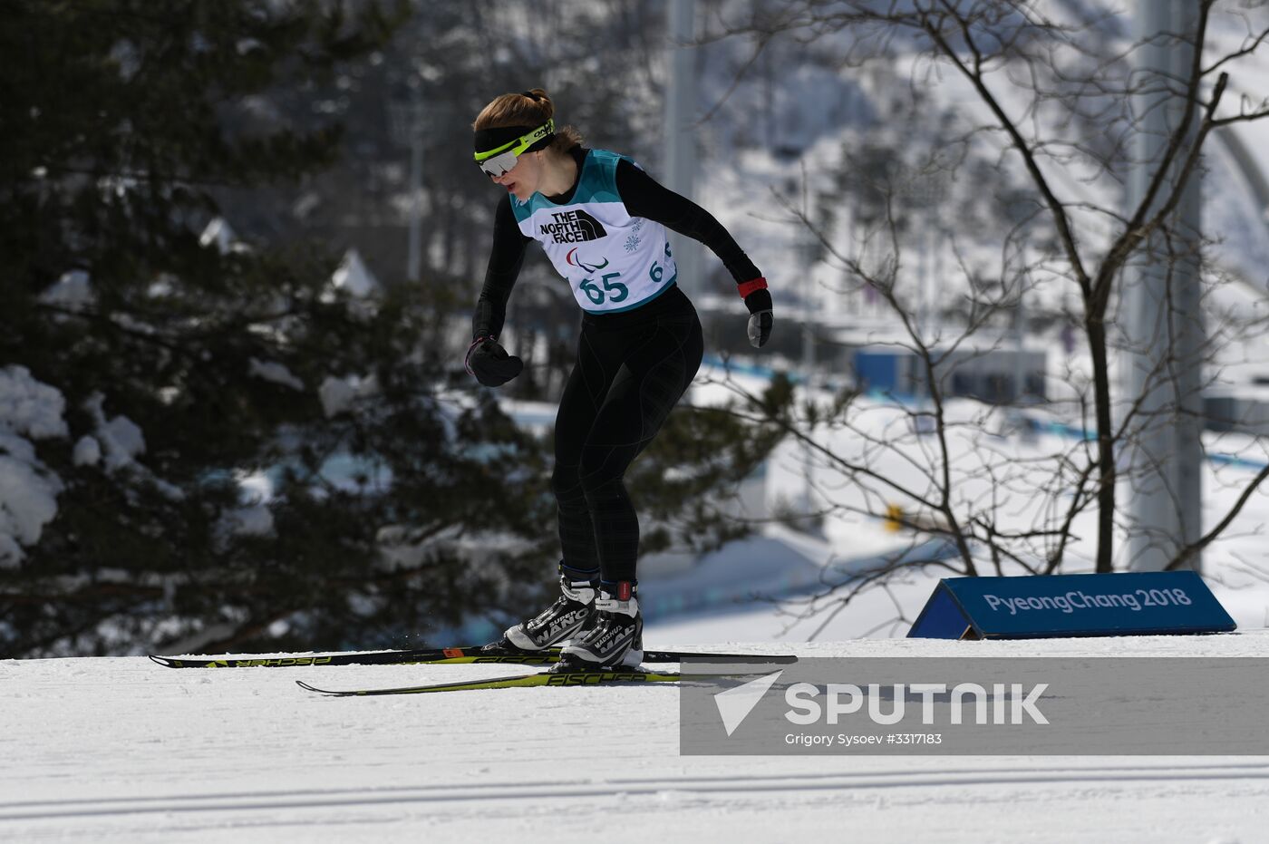 2018 Paralympics. Biathlon. Women. Short distance