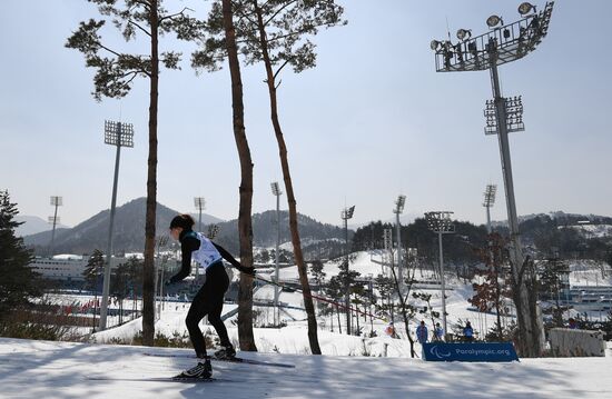 2018 Paralympics. Biathlon. Women. Short distance