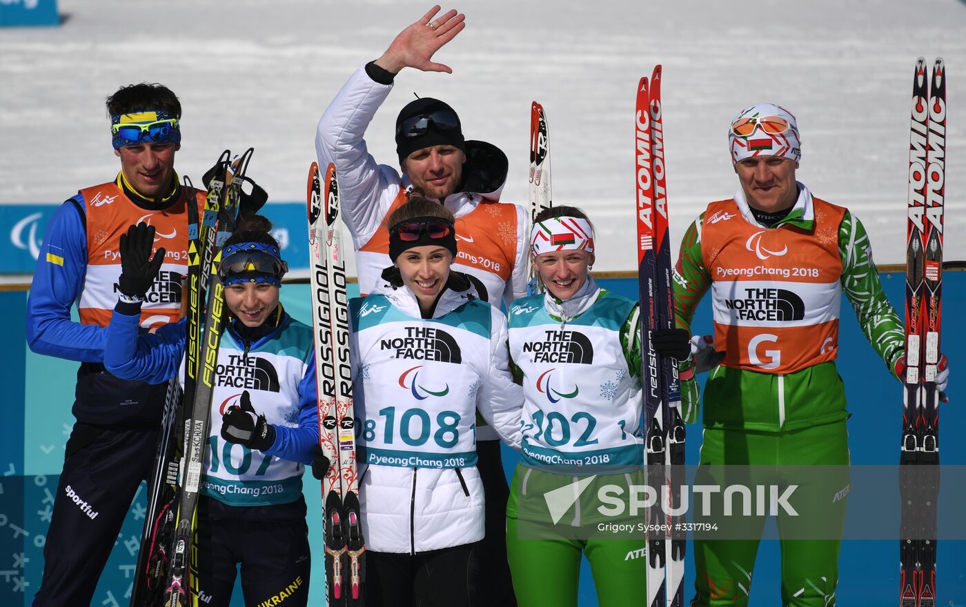 2018 Paralympics. Biathlon. Women. Short distance