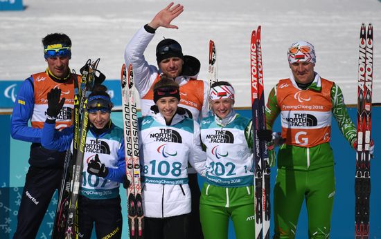 2018 Paralympics. Biathlon. Women. Short distance