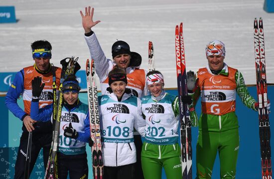 2018 Paralympics. Biathlon. Women. Short distance