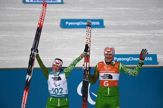 2018 Paralympics. Biathlon. Women. Short distance