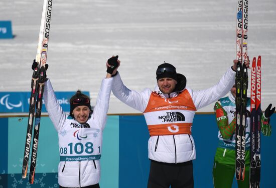 2018 Paralympics. Biathlon. Women. Short distance